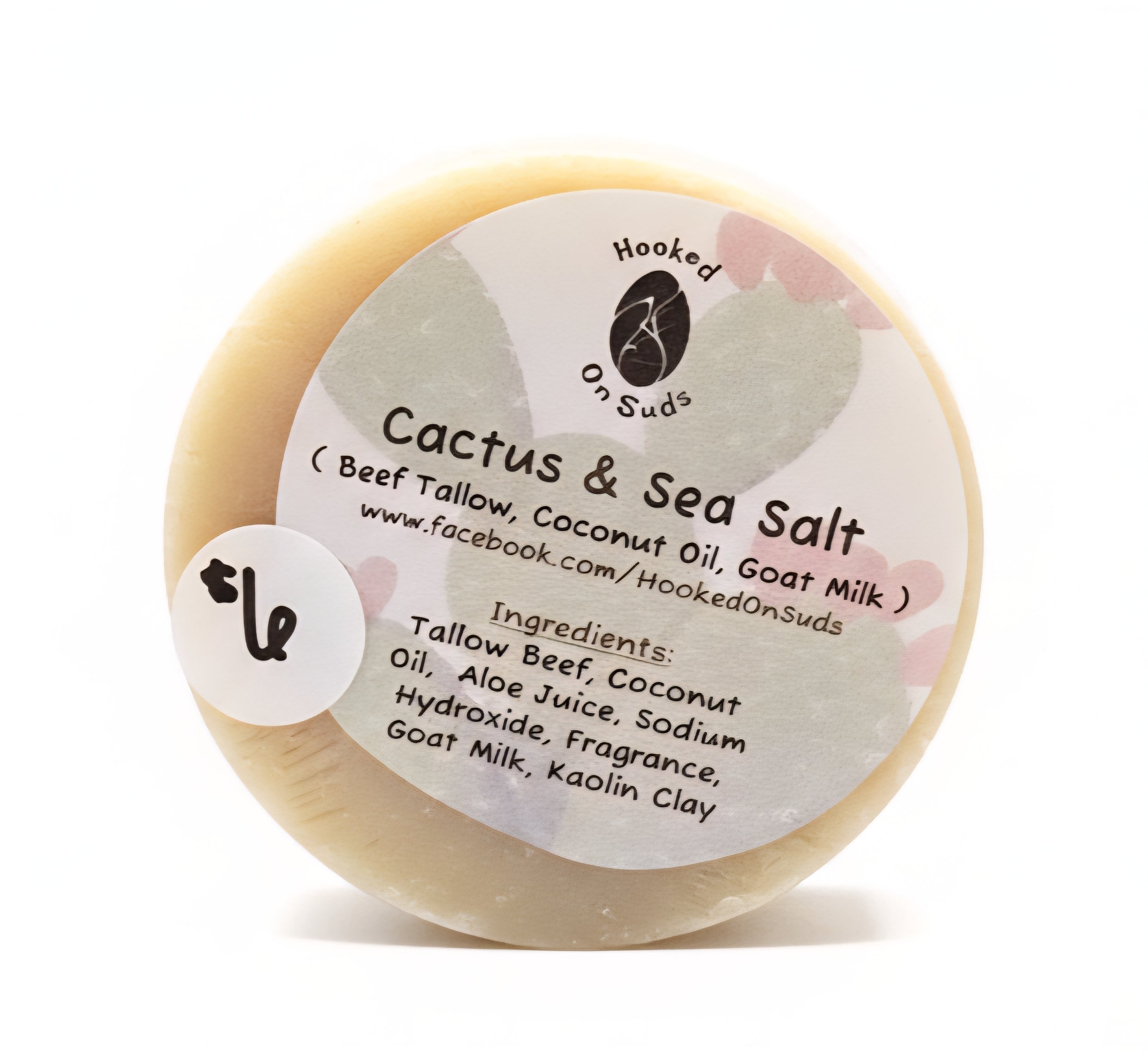 Cactus & Sea Salt Round Soap