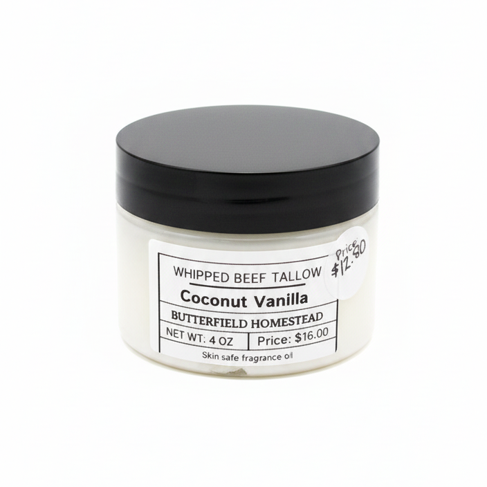 Coconut Vanilla Tallow
