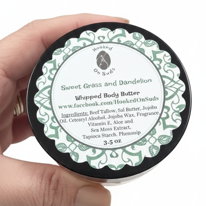 Sweet Grass & Dandelion Body Butter Lotion