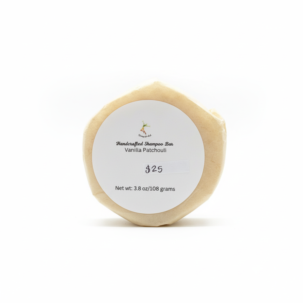 Vanilla Patchouli Shampoo Bar